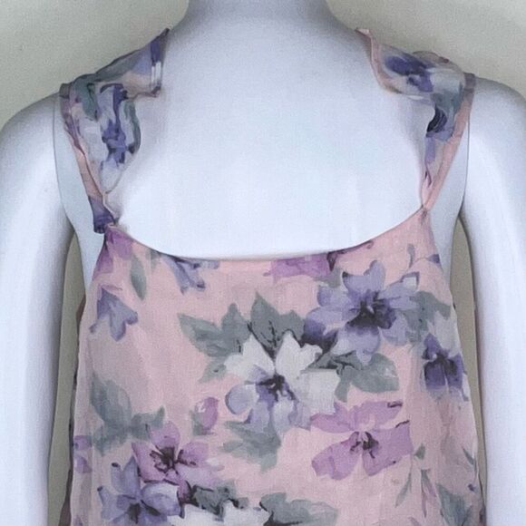 Lucca Couture Pastel Floral Surplus Romper - Picture 11 of 13